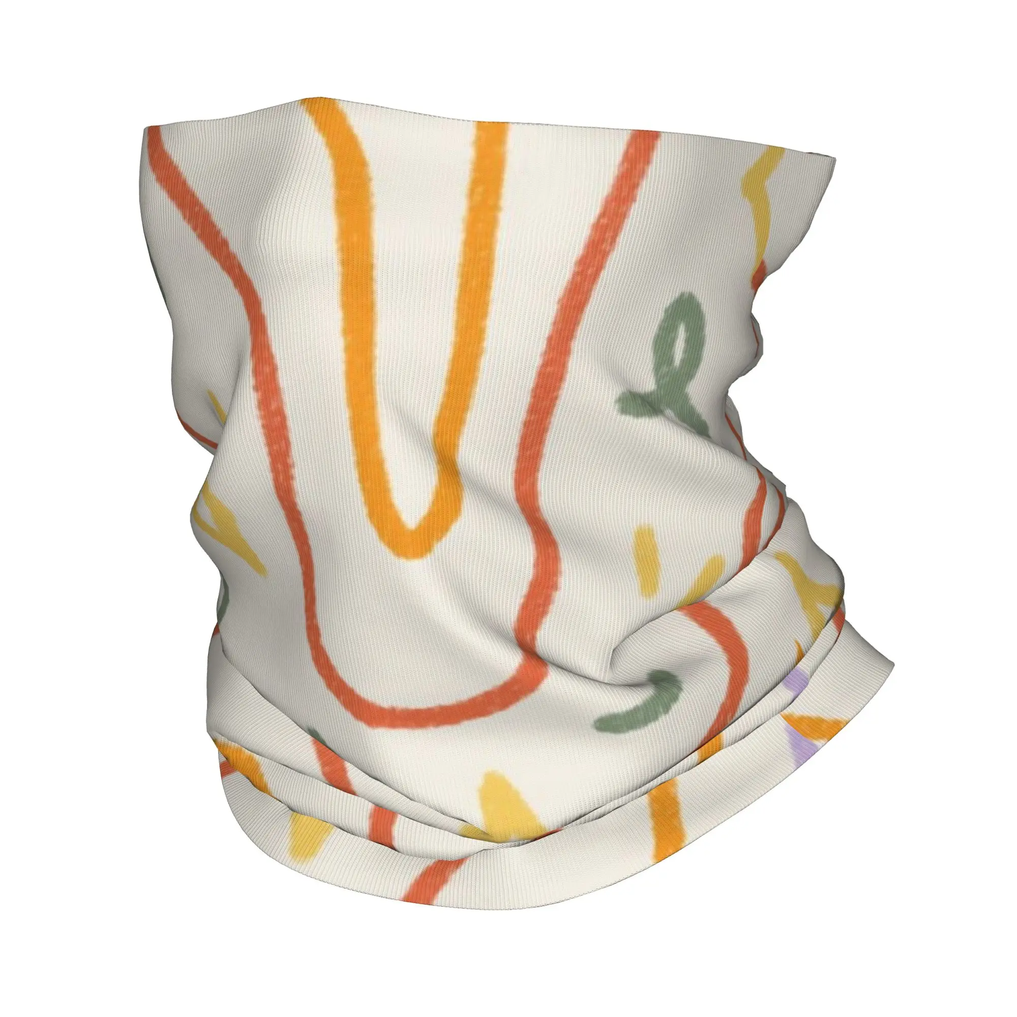 

Circular Lines (8) Bandana Cover Club Contour Line Face Scarf Hiking Unisex All Season Neckerchief