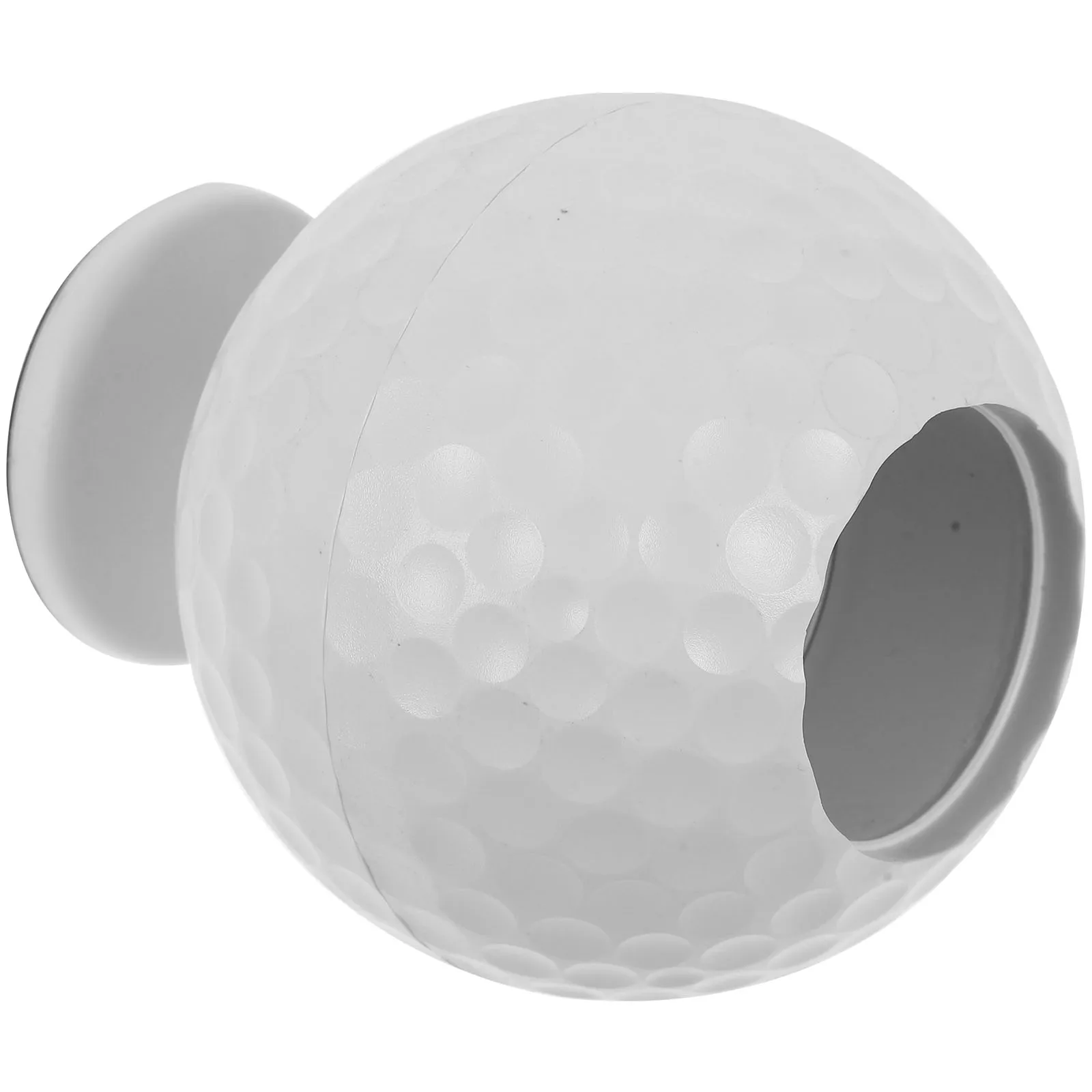 

Golf Pen Holder Spherical Desk Cup Stationery Organizer Abs Shaped Pencil Box Large Capacity Practical Office Use