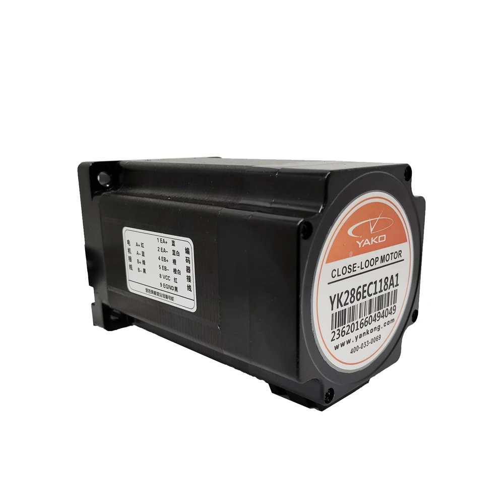 Imagem -02 - Yako-closed Loop Stepper Motor Passo Servo Fácil com Codificador Yk286ec118a1 Novo e Original
