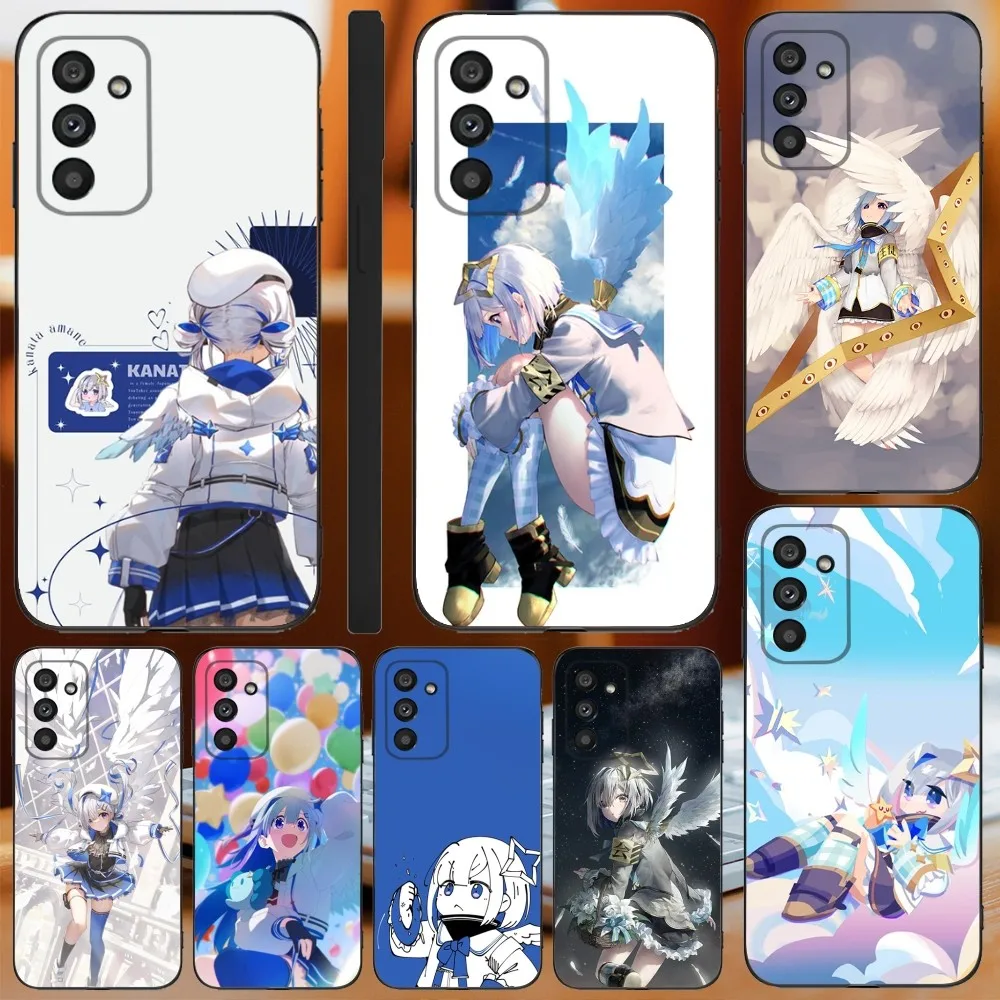 Amane Kanata Hololive Phone Case For Samsung Galaxy A13,A21s,A22,A31,A32,A52,A53,A71,A80,A91 Soft Black Cover