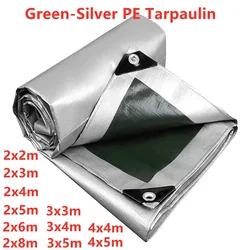 PE 0.32mm Tarpaulin Waterproof Fabric Outdoor Tent Garden Plant Canopy Truck Canopy Waterproof Sunshade Dog House Cover