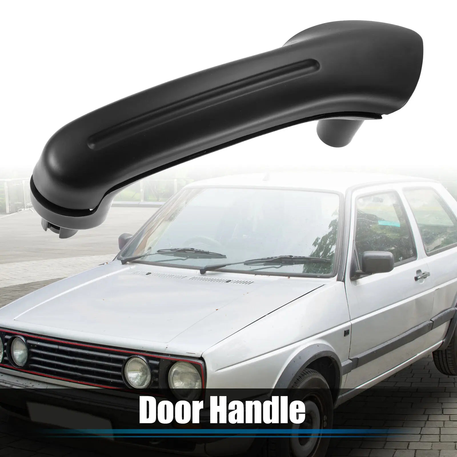 Black Car Interior Front Rear Left Right Door Pull Grab Handle For VW Jetta Golf MK4 1999 2000 2001 2002 2003 2004 1J0867171A