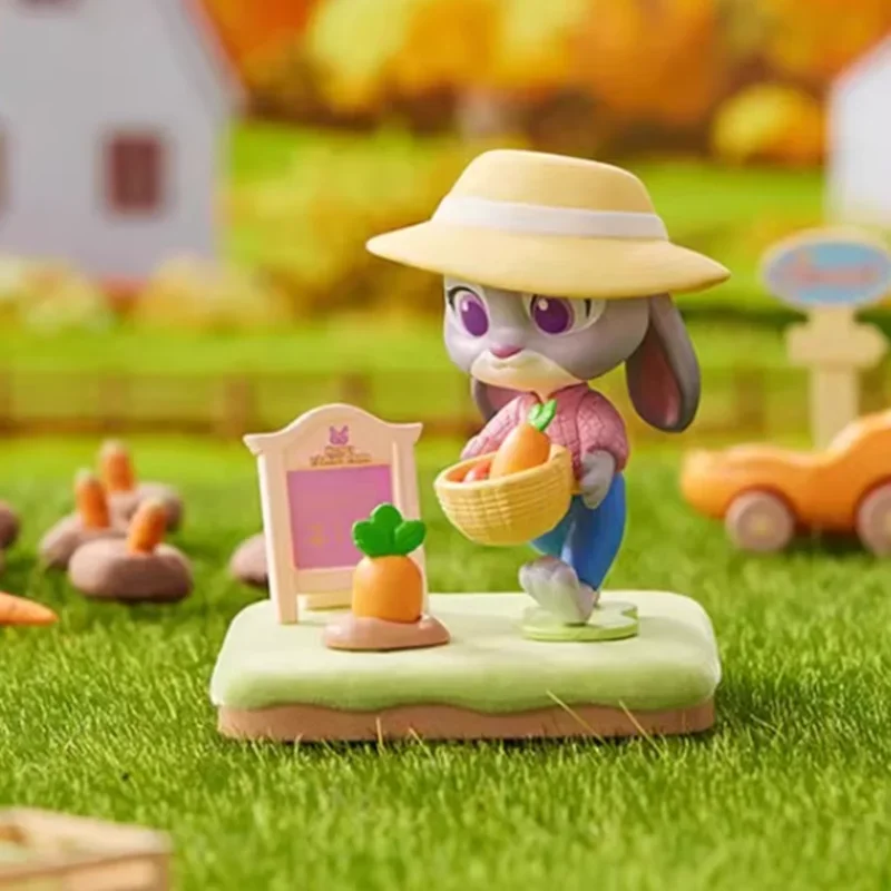 Disney Zootopia Autumn Garden Blind Box Judy & Nick Vinylfiguren Leuk verzamelcadeau voor meisjes Verrassing verzamelpopcadeau