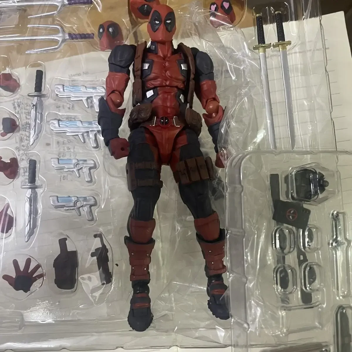 Arkham Factory Marvel Aquarium Yamaguchi Ver.2.0 Series Deadpool Premium Edition 025EX Adjustable Model Boxed Figure Toy Gift