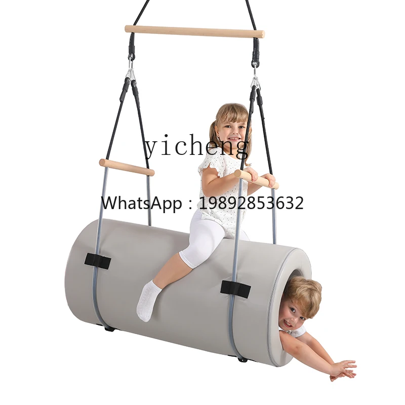 ZZ Equipo de entrenamiento de integración sensorial Columpio colgante Suspensión vestibular Juguete de enseñanza para niños con autismo especial