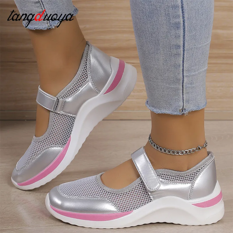 Women's Dance Shoes Soft Outsole Woman Breath Jazz Hip Hop Shoes Sports Sneakers Ladies Modern Jazz Dancing Shoes