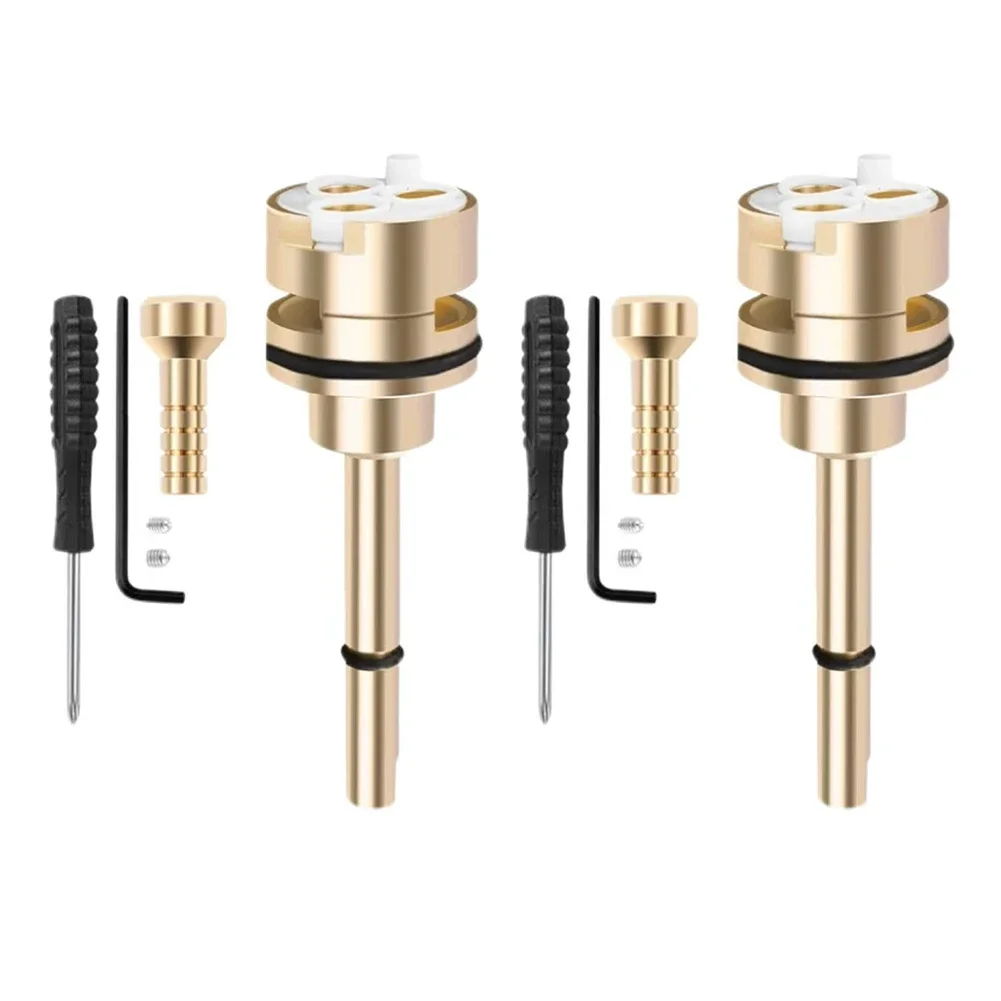 

3-Setting Diverter Cartridge Set For Delta Faucets Leak-Free Shower Diverter Cartridge Bathroom Tools Shower Accessories