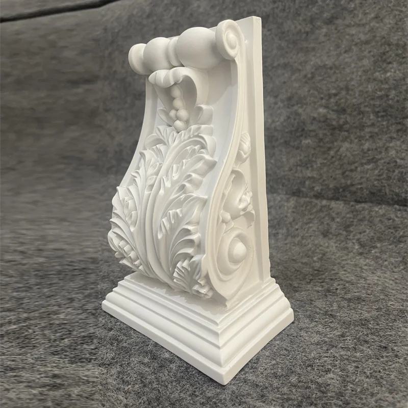 PU Elephant Trunk Beam Joist Head Column Roman Column Door Opening Carved Decoration Imitation Plaster Polyurethane Material