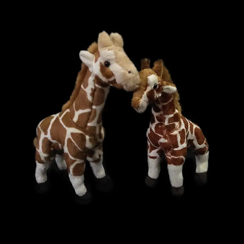 

Simulated Giraffe Plush Toys Early Education AIDS Featuring Deer Dolls Lifelike Animals Simulation Stuffed Doll Kawaii Toy Gifts