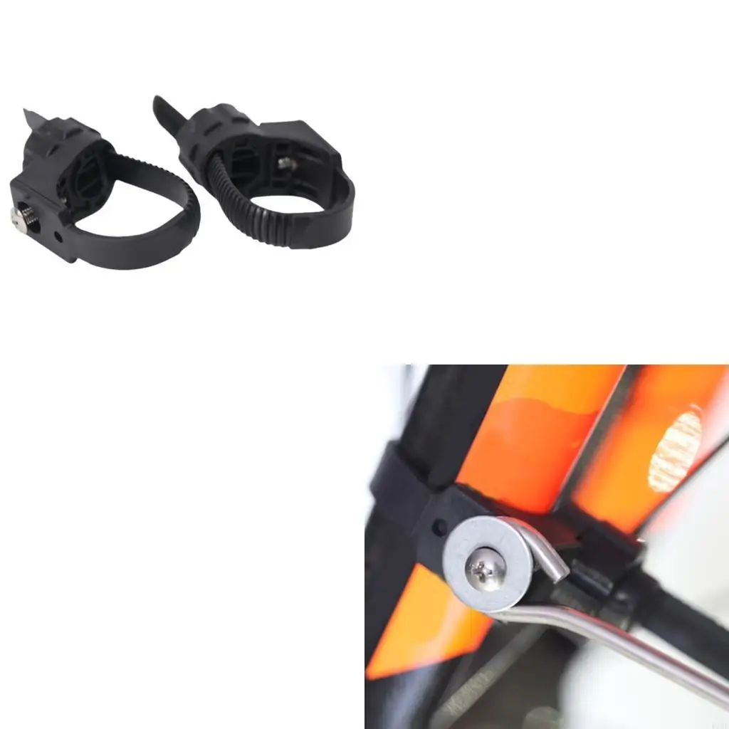 F1CF 2Pcs Bicycles Mudguard Bicycles  Hole Accessories Buckle Hole Hoop Wing