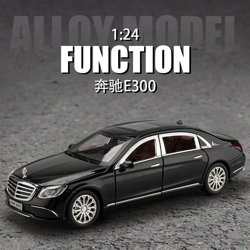 1:24 Mercedes-Benz E300 High Simulation Diecast Car Metal Alloy Model Car Children\'s toys collection gifts