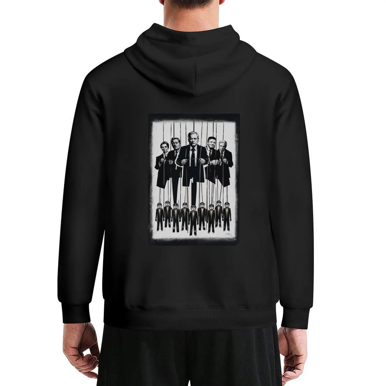 

Puppets Stencil Graffiti Hoodie men's clothing winter clothes mens clothing mens designer clothes tracksuit men