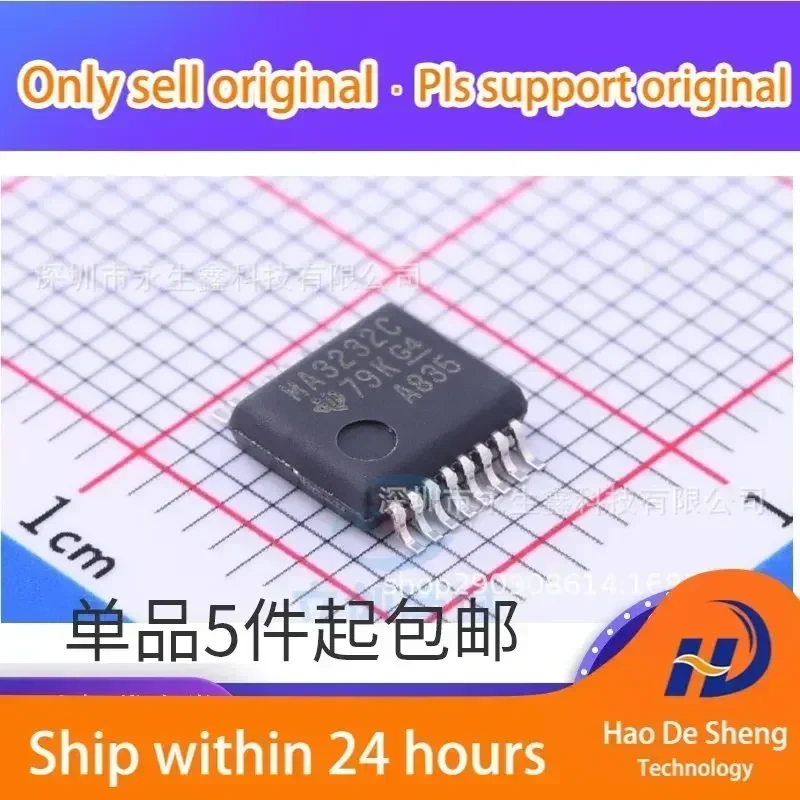 

10 шт./лот MAX3232CDBR MA3232C SSOP16 Новые оригинальные в наличии
