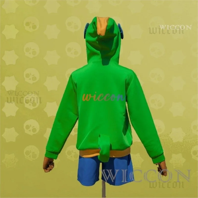 ليون كوسبلاي الأسطوري هوديس براولز الزي الموحد ستار أنيمي للجنسين السراويل القماش الحلوى هالوين حفلة لعب الأدوار الملابس #6