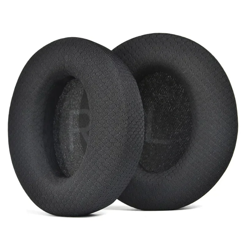 Replacement Breathable mesh fabric style Memory Foam Sponge Earmuff With Buckle Ear Pads Suitable For Anker Space Q45 headset ， - view 4