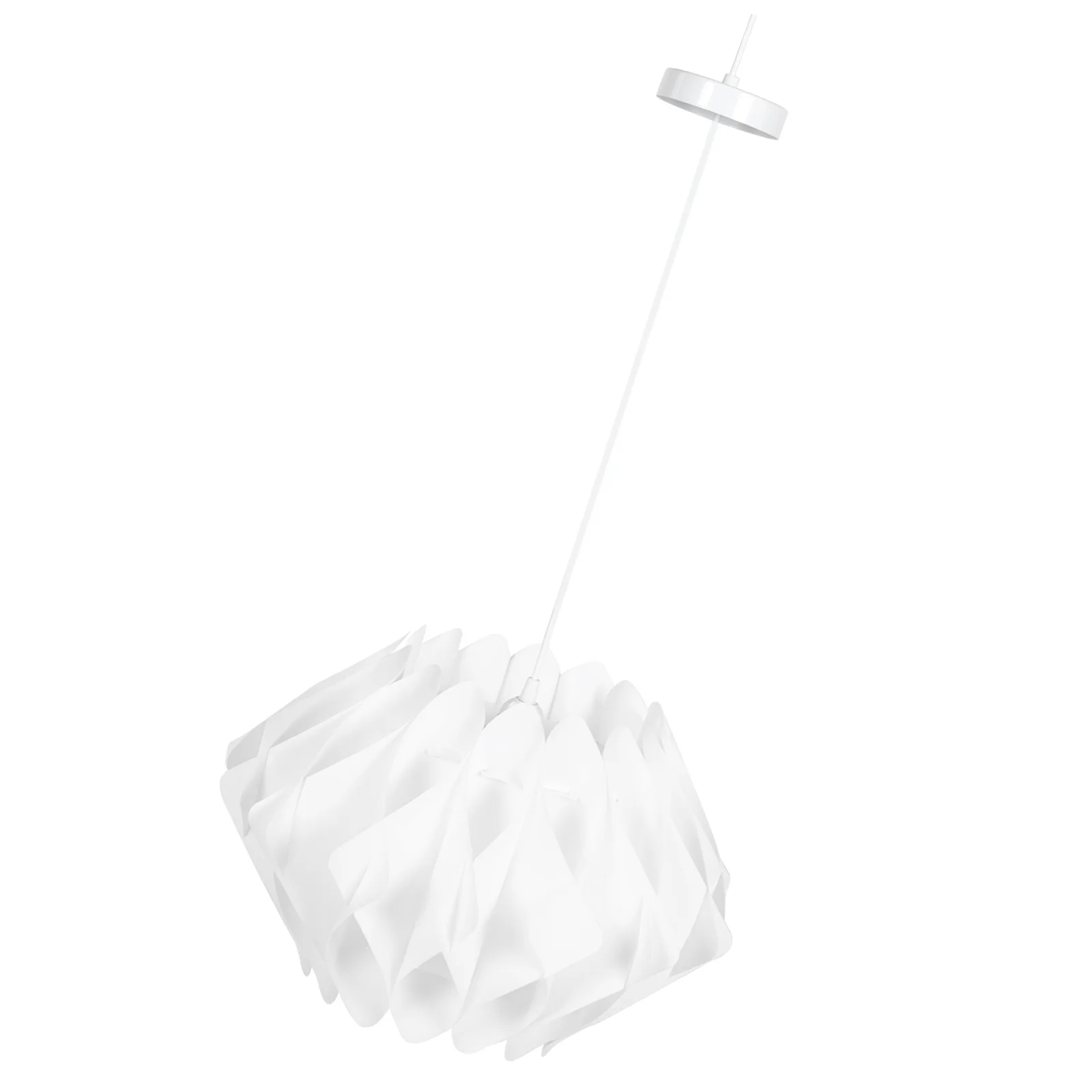 

1pc Creative Chandelier Lampshade Modern Simple Design Durable Pp Metal Material For Bedroom Home Decor Nordic Style Hanging