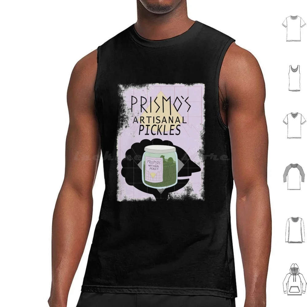 Prismo's Pickles Tank Tops Vest Sleeveless Prismos Pickles New Happy Funny Bestseller Halloween Day Thanksgiving Christmas