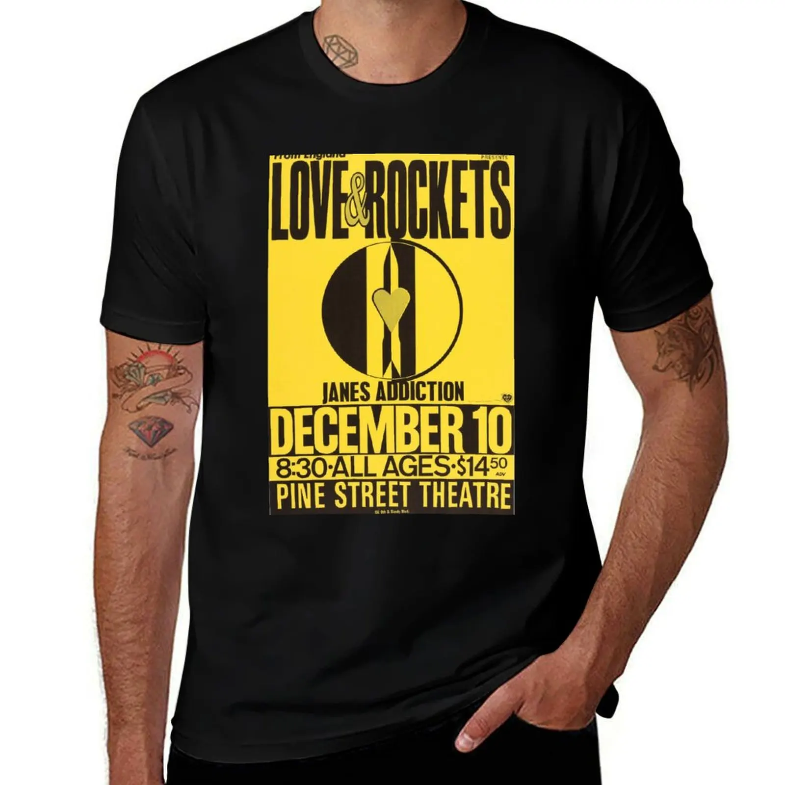 

Love And Rockets, Jane's Addiction. T-Shirt t shirts for man pack white man t shirt summer T-Shirt