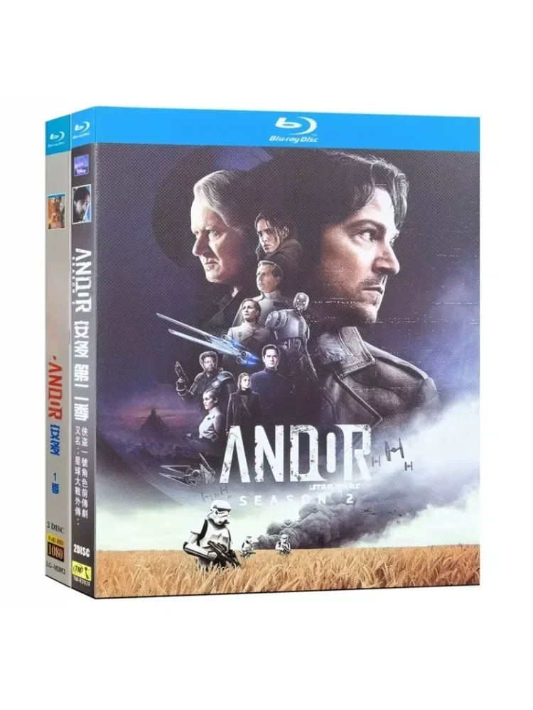 Andor Staffel 1-2: BD 4-Disc All Region Box Set mit englischem Audio auf Blu-ray-Disc