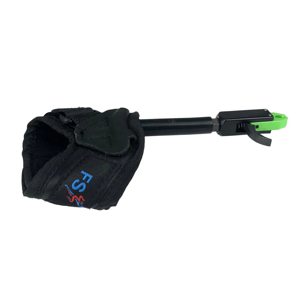 Archery Caliper Bow Release Lever Adjustable Wrist Trigger for Powerful Hunting Accessories Use - view 5