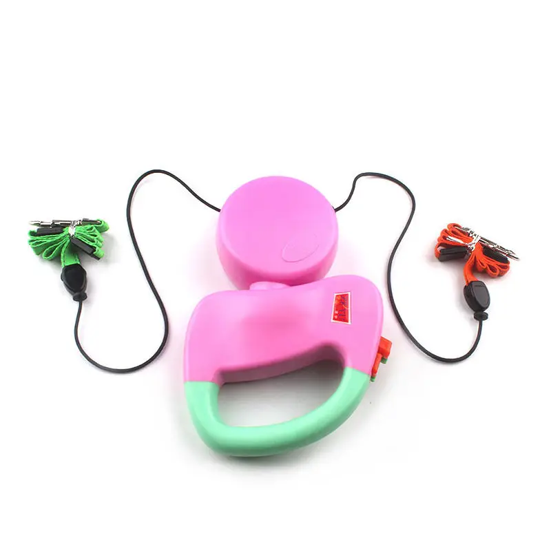 Automatic Retractable Traction Rope Double Head Dog Leash For Small 2 Dogs
