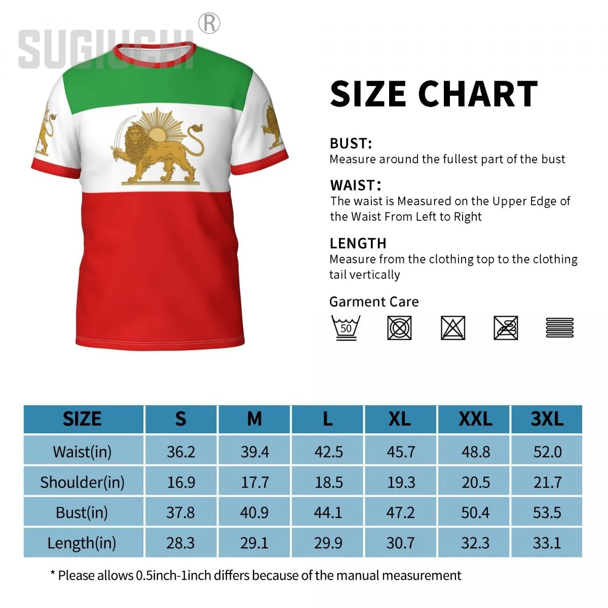 Custom Name Number Emblem Lion And Sun Flag Of Iran 3D T-shirts For Men Women Tees jersey team Soccer Football Fans Gift T shirt