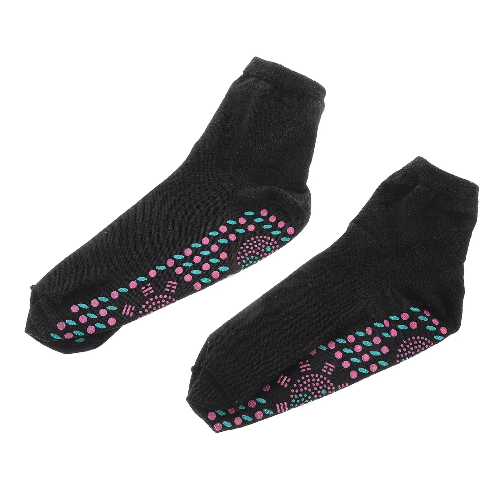 

3Pairs Foot Massage Socks Ginger Wormwood Thermal Self Heating Socks Cold Resistant Reflexology Outdoor