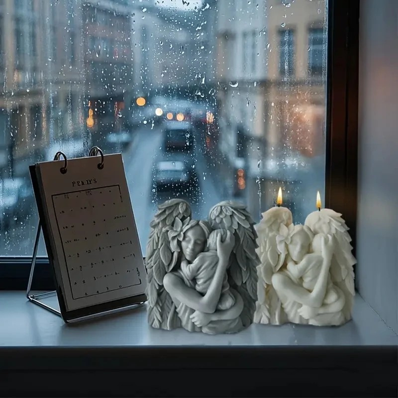 

Крылья ангела, силиконовая форма, перо, свеча, восковая форма, сделай сам, смола, штукатурка, ремесленный орнамент, домашний декор, подарок