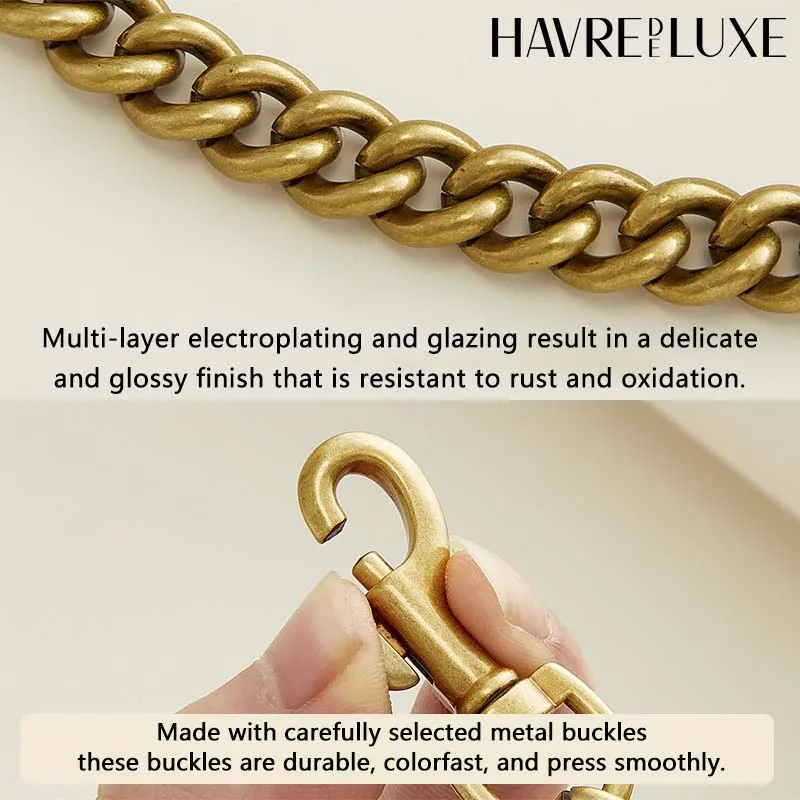 سلسلة حقيبة مناسبة لمدرب بروكلين 28 حقيبة تمديد سلسلة أكياس تحت الإبط ديكور لتقوم بها بنفسك سلسلة حقيبة الملحقات