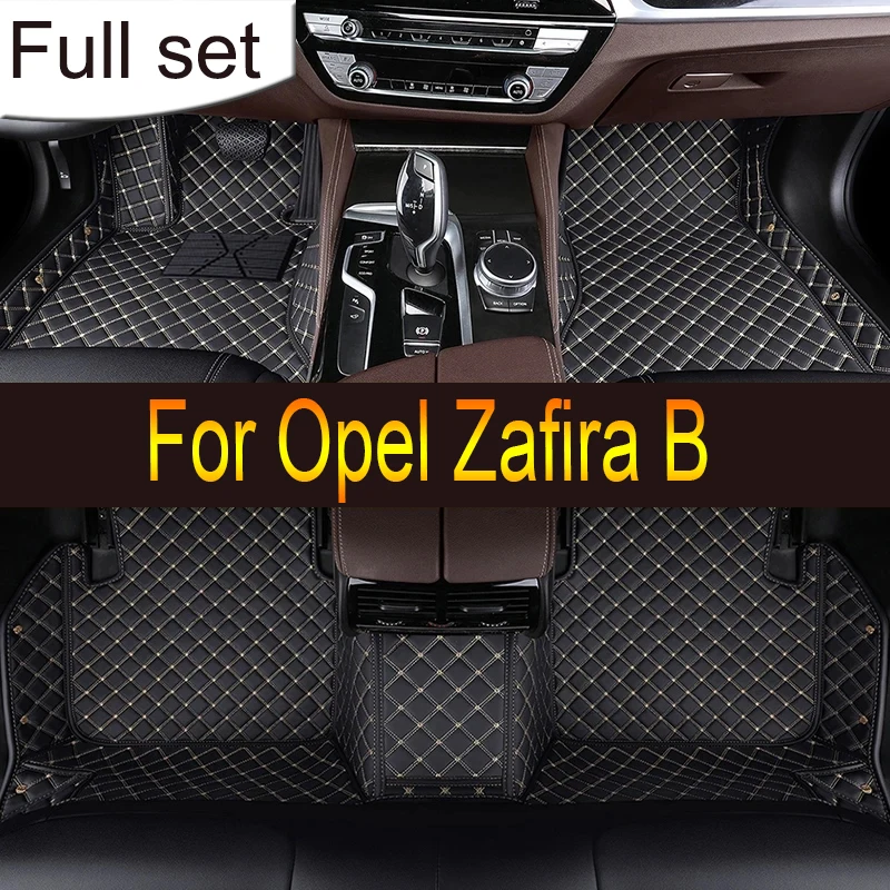 Car Mats For Opel Zafira B A05 2005~2014 7 Seater Car Floor Mat Accesorios Para Auto Tapis De Sol Car Mats Floor Car Accessories