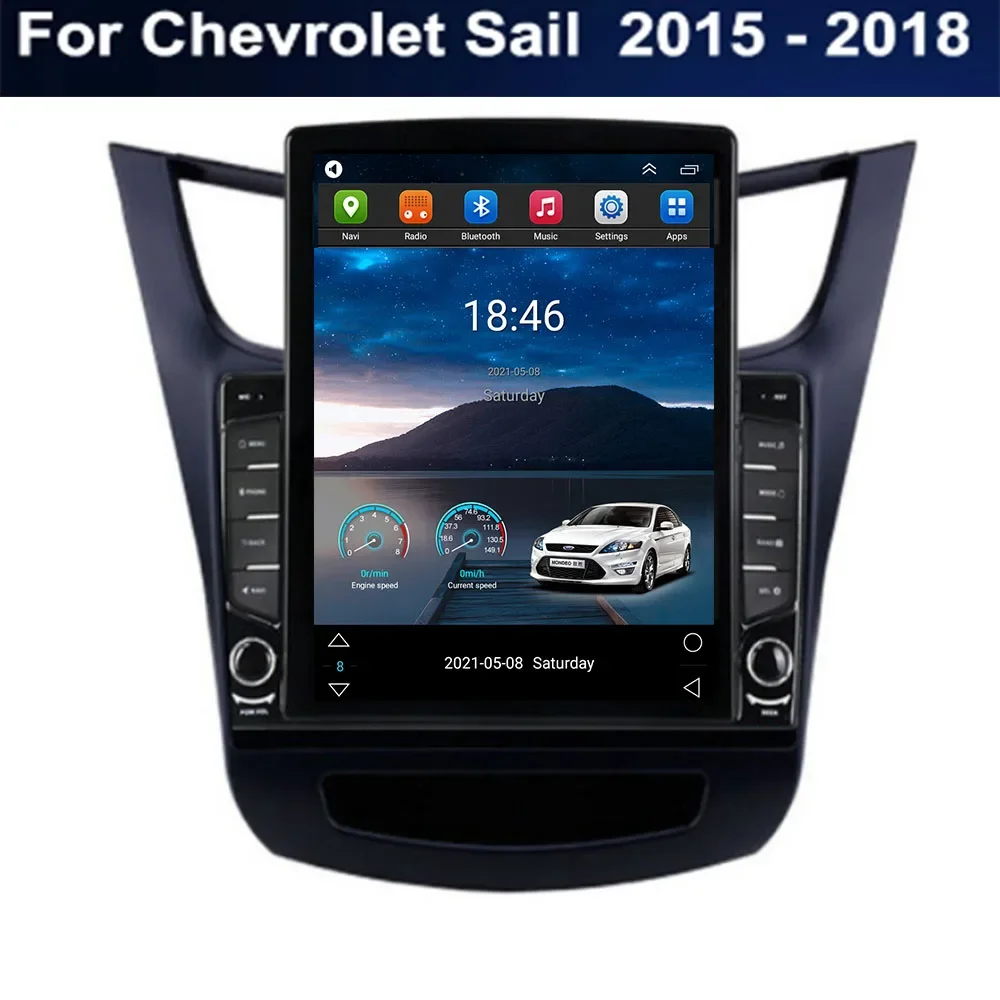 

Автомобильный радиоприемник Carplay для Chevrolet Sail Aveo 2015-2050 GPS-навигация Видео Android 14.0 Авто Стерео Мультимедийный плеер 5G Wi-Fi
