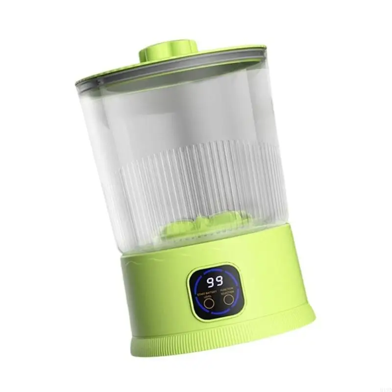 918D 휴대용 세탁기 무선 미니 와셔 깊게 깨끗한 작은 세탁 양말 속옷 아기 옷 작은 세탁기