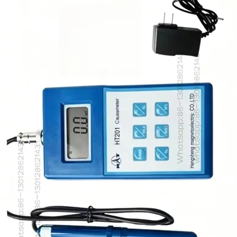 HT-201 Tesla Meter/HT201 Gauss Meter/Weak Magnetic Measurement Millimeter Tesla Meter