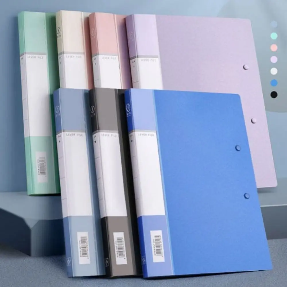 

Clip Test Paper Stationary Receipt Holder Paper Organizer A4 File Folder Clipboard Memo Clip Board Loose Leaf Binder Pad