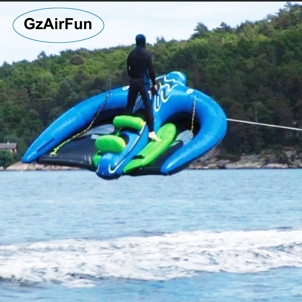 

Inflatable Flying Manta for Water Sports