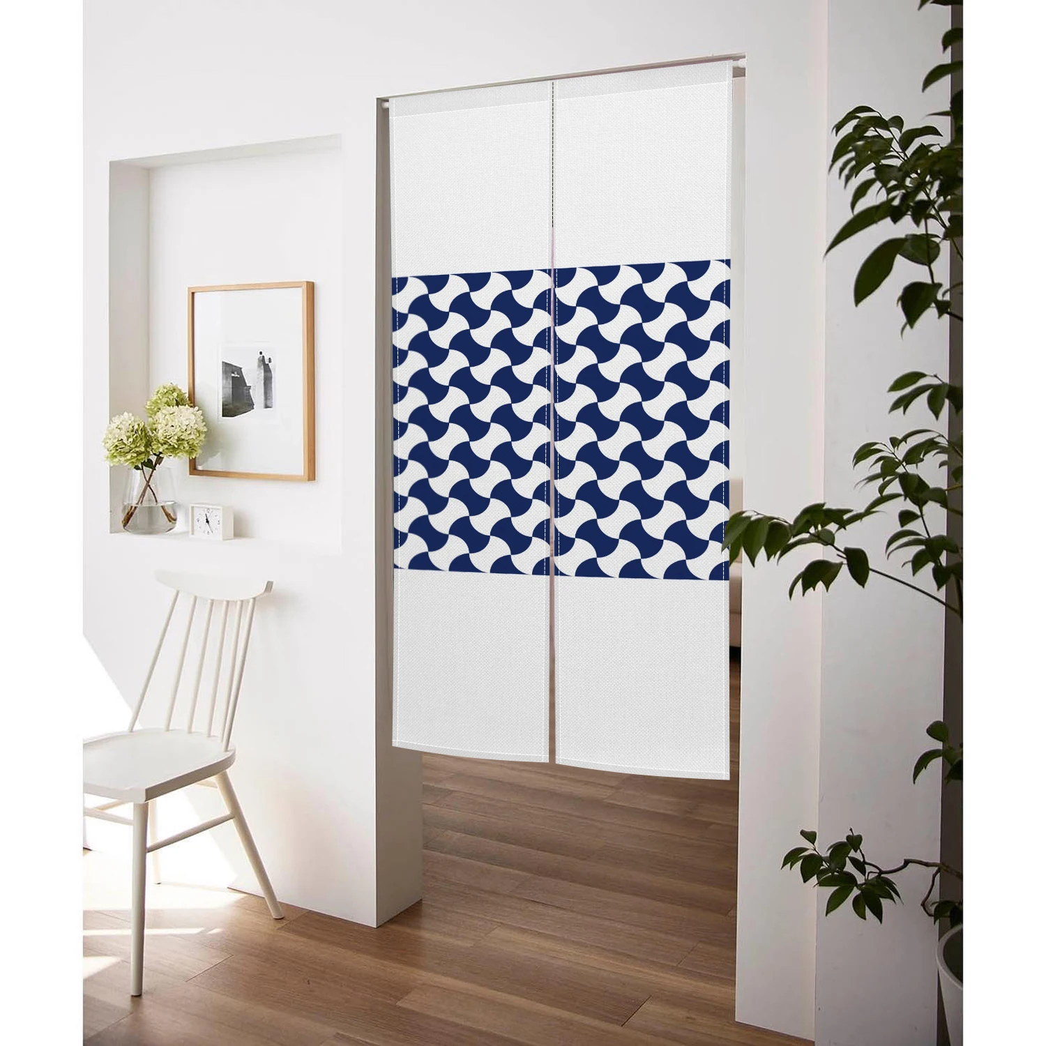 Japanischer Leinen-Noren mit B – Noren Curtain Doorway Bewertung und Preis
