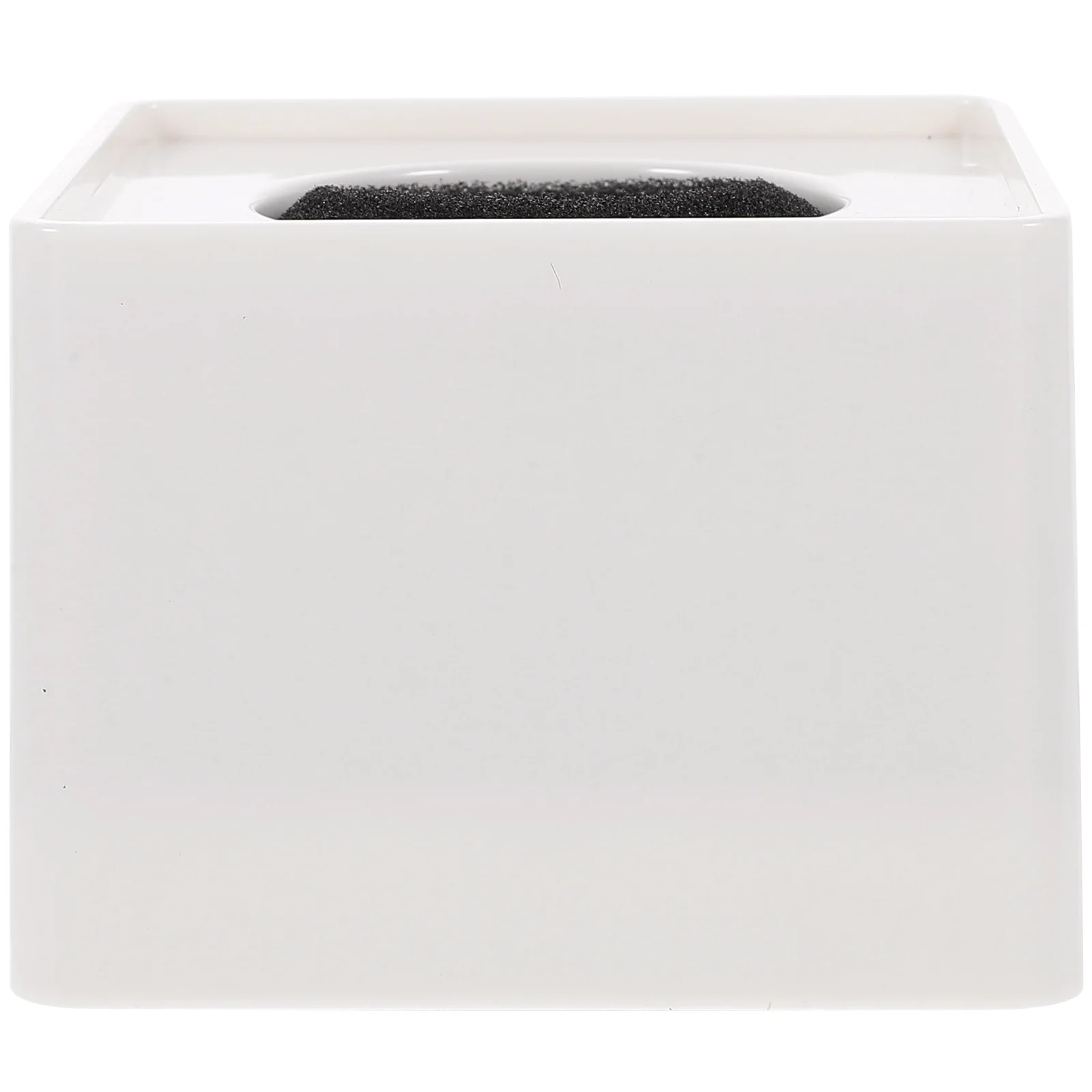 

Mic Logo Flag Station Black Abs Square Microphone Stand 7X7X5.1Cm Hole 3.9Cm For Interview Professional Use Portable Lightweight