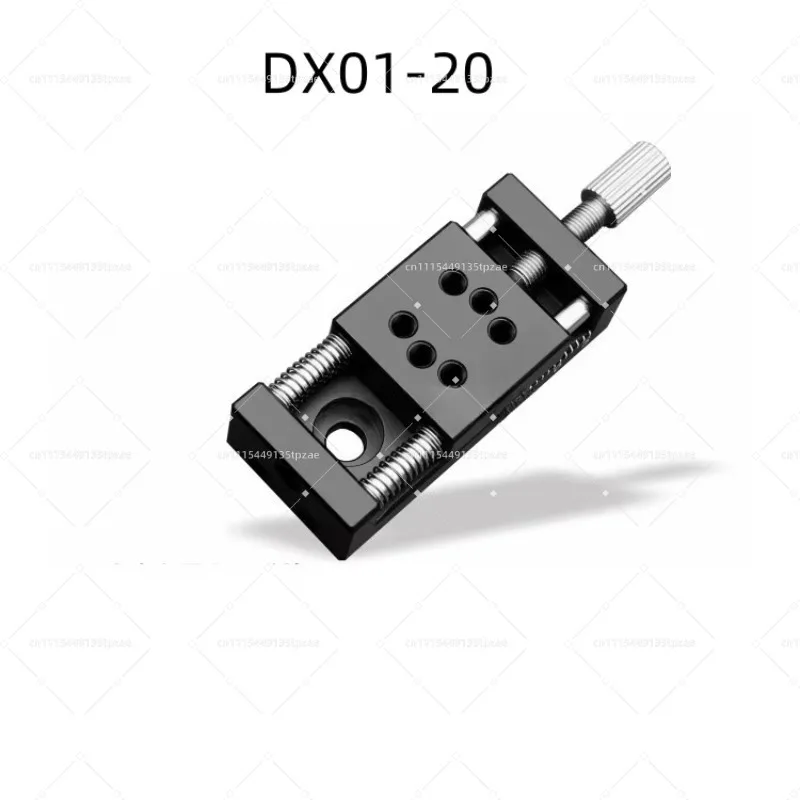 Manual Sliding Table X-axis Cross Stage 20/25/40/60 Table Size 10/15mm Stroke Screw Guide Rail Precision Positioning Slider
