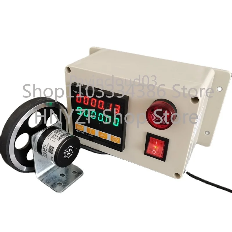 SCN-P62 Roller Meter Counter 12V/24V/220V Electronic Digital Display Automatic Marker Length Measurement Test Equipment