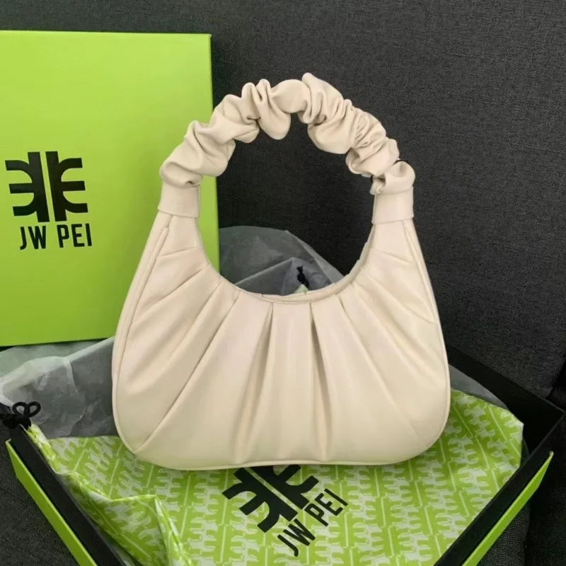 JW PEI Cloud Bag Spring/Summer 2023 New Trendy Niche Design Underarm Bag Tote Pleated Bag French Batons Bag Women