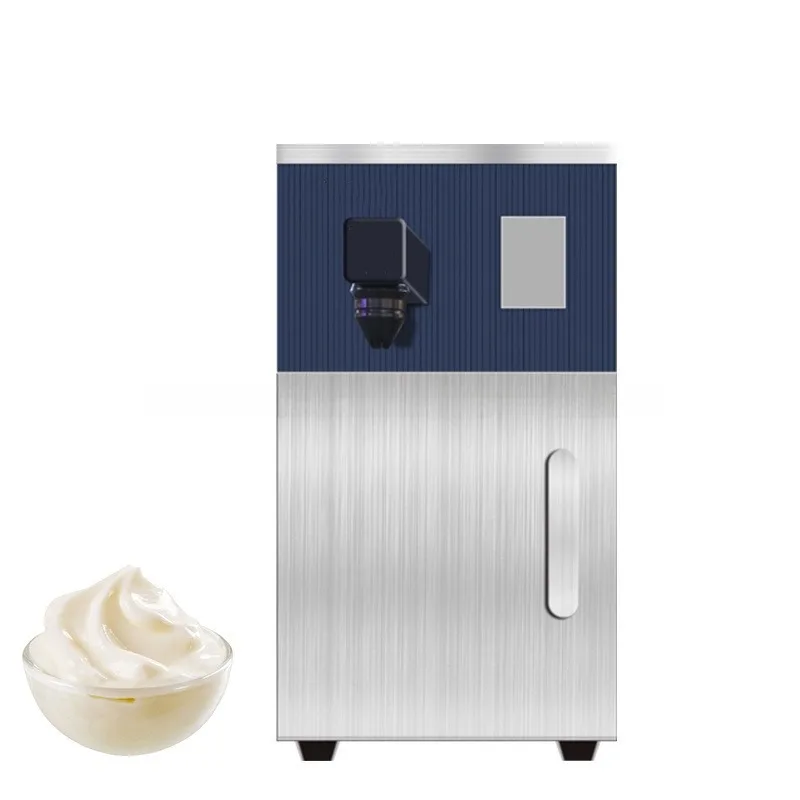

Hot Sale Desktop Automatic Ice Cream Machine Commercial Whipped Cream Maker Bread Cake Bakery/Ice Cream Shop