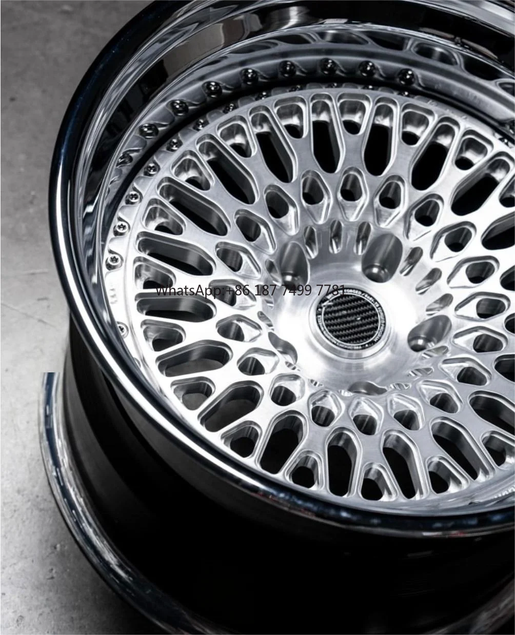 

New Car Wheel Rims 3 Pieced of Forged Wheels 22 23 24 26 Inch 8.5J 9.5J 10.5J 11.5 12.5J 13J 13.5J Pcd 5*120 5*108 Polished