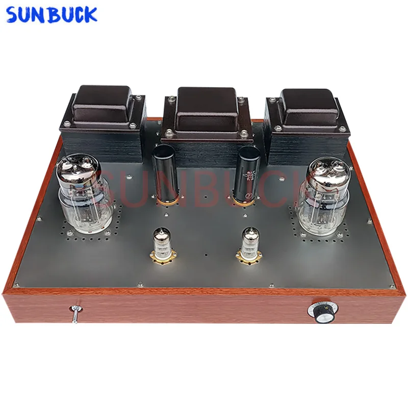 

SUNBUCK 6N3 6P9P 6C33 direct thermal Tube Amplifier 2 stereo 15W HIFI single-ended class A Vacuum Tube Amplifier Audio