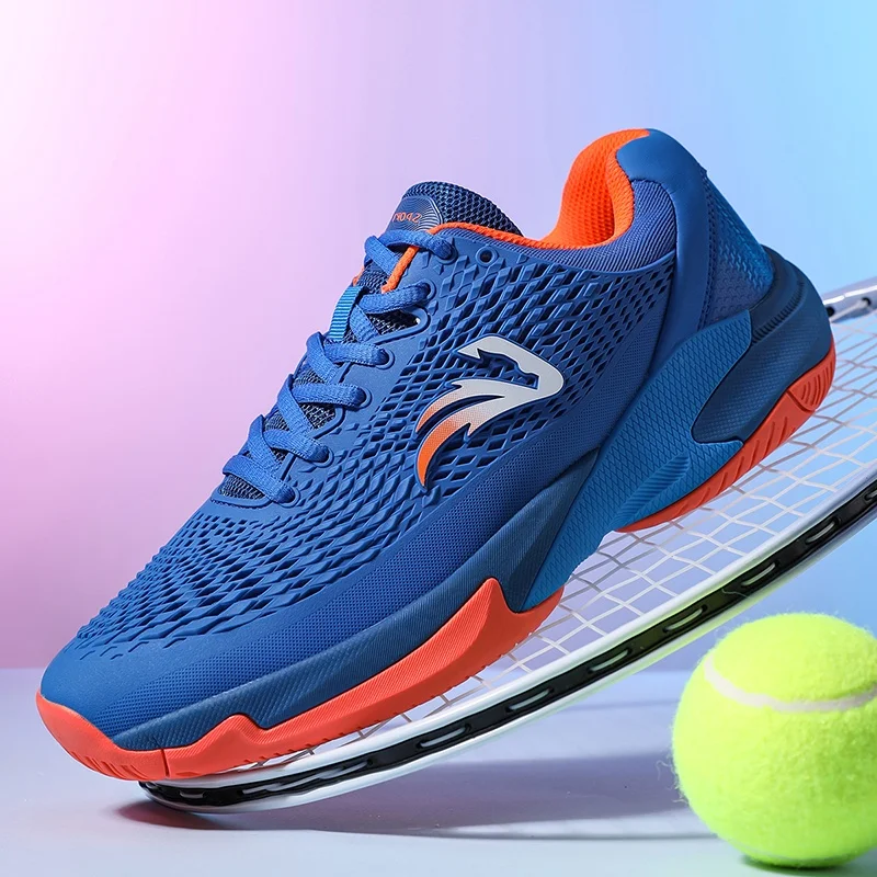 

Мужские и женские профессиональные теннисные туфли, дышащие кроссовки для бадминтона, волейбола, тренировочные кроссовки для соревнований в помещении, противоскользящие