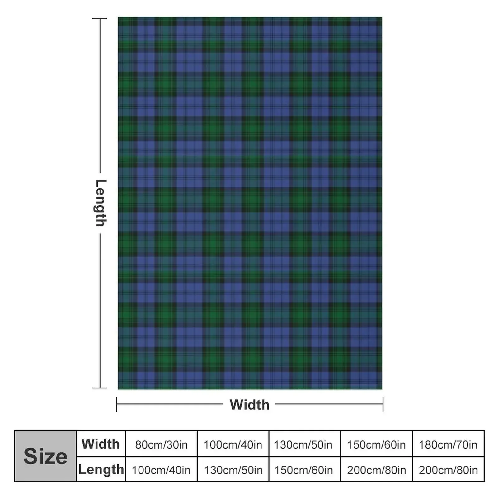 Kerr Clan Hunting Tartan Throw Blanket Nap For Baby Personalized Gift Blankets