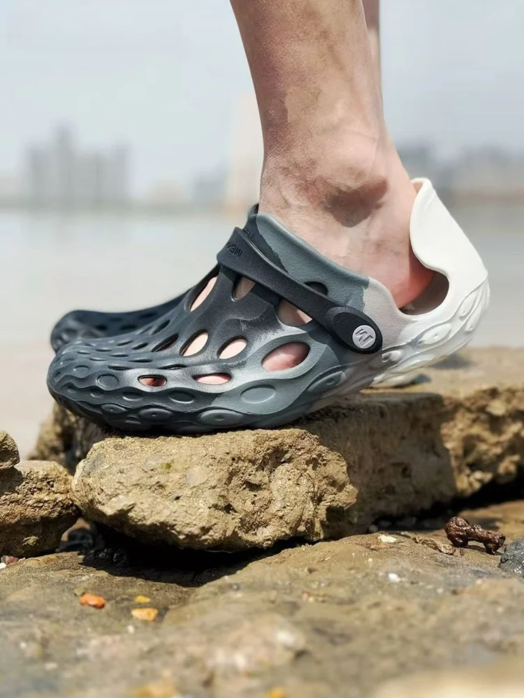 

ex Outdoor Water oes Qui Dry Anti-Slip Sandals Men's Fiing king oes Breathable Lightweight Portable