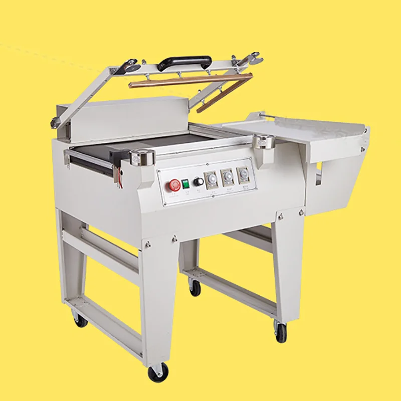 SJB Manual Semi-Automatic L-Bar Sealer Shrink Packaging Machine for PVC POF Film Shrink Wrapping