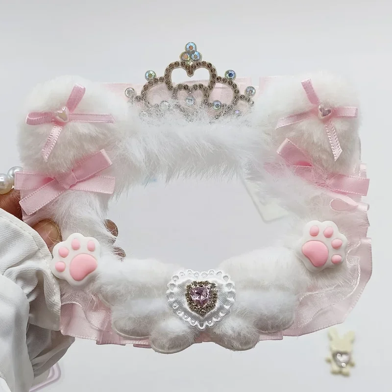 Top Loader for Photo Card Lace Kpop Toploader Pc Decorating Photocard Holder Id Card Holder Poca Sleeves Horizontal Ido