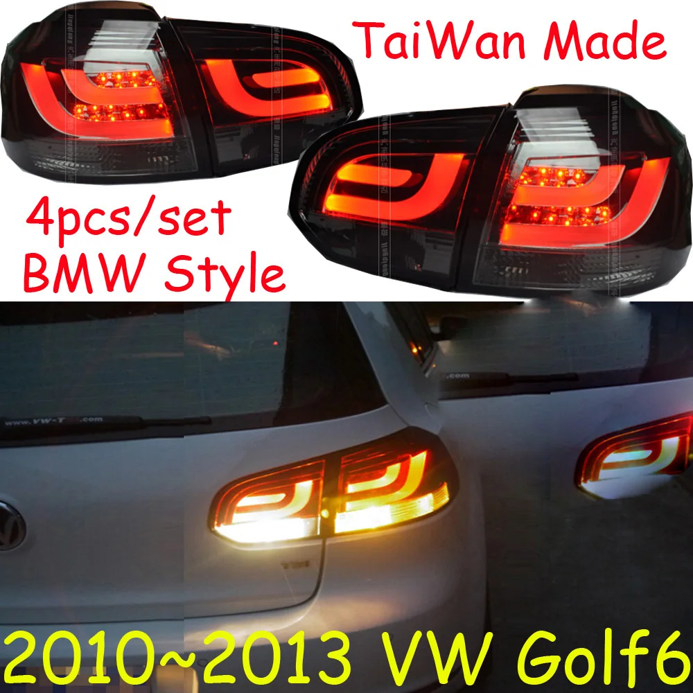 

Car bumper taillamp for Volkswagen Golf6 taillight 2010~2013y LED auto accessories for VW Golf tail light fog lamp