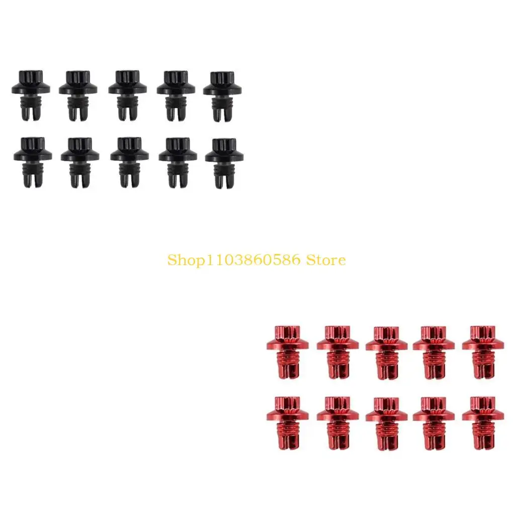 

242A 10Pcs Car Wheel Replacement Rivets Accessorys Wheel Lip Rivets Universal